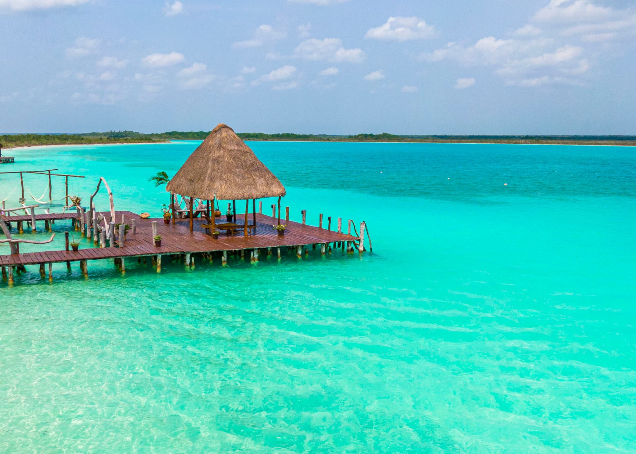 The Lagoon of Seven Colours at Bacalar