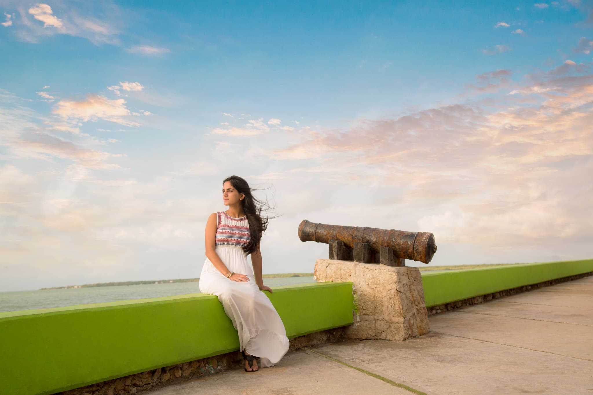 Boulevard Bahía waterfront in Chetumal